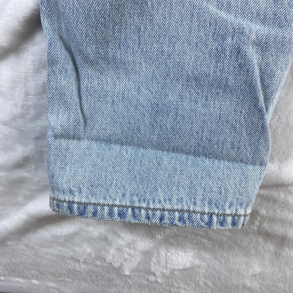 Agolde Jeans Sz 26 "Shatter" Wash Distressed Riley High Rise Straight USA Made - Picture 9 of 16